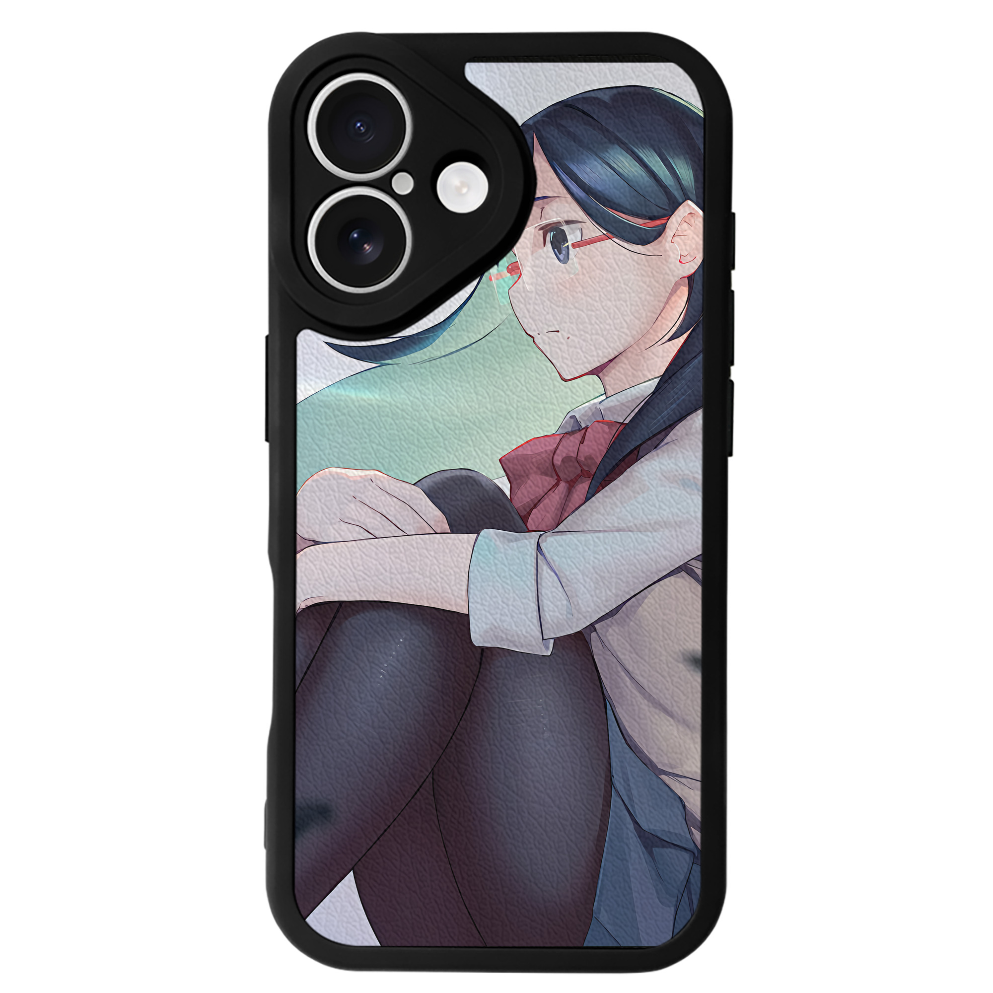 （画像用） ハイキュー!! Haikyu!! 【iPhone 16シリーズ対応】シリコンスマホケース（レザー調） 材質：シリコン